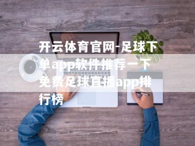 开云体育官网-足球下单app软件推荐一下免费足球直播app排行榜